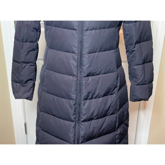 Armani Collezioni Long Black Quilted Down Puffer Coat, Size 10 | 46, NWT! $1,295 - Picture 3 of 11